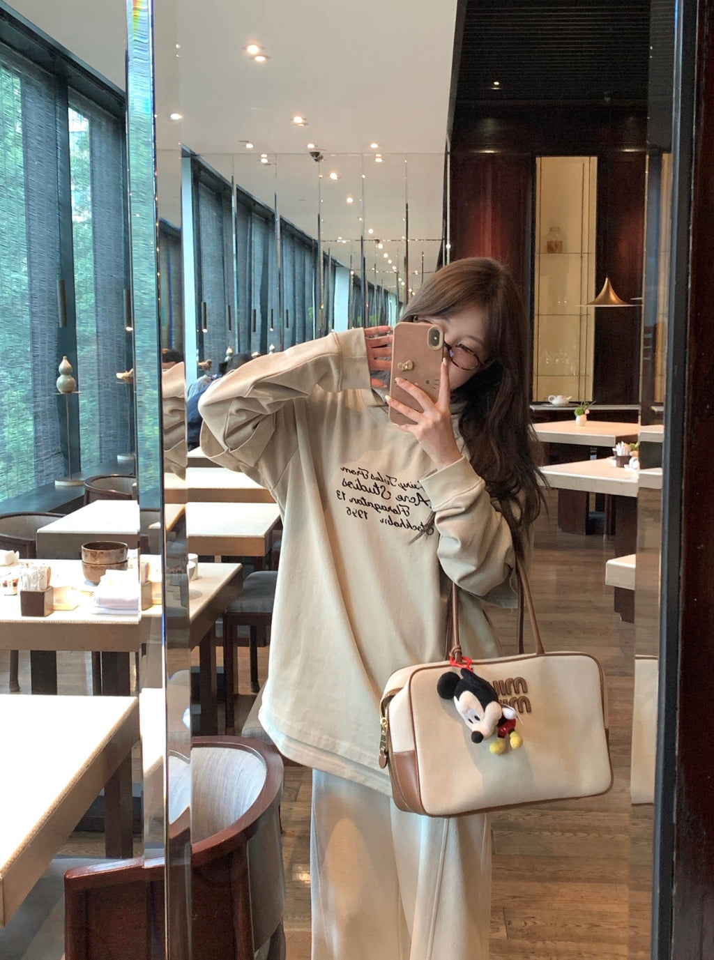 2026 New Model Acn Logo Layered Hooded Sweatshirt (CC7005-B85)