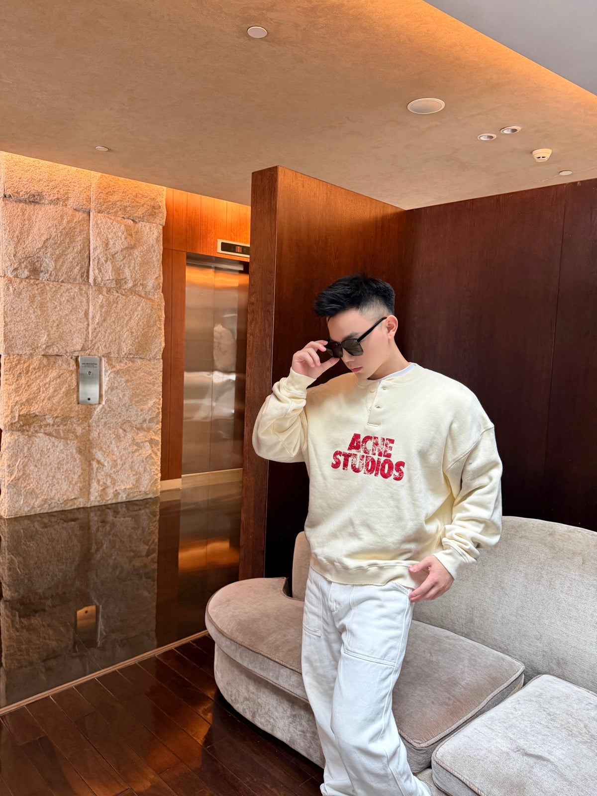 2026 new model Acn logo printed distressed hoodie (CC999-B65)