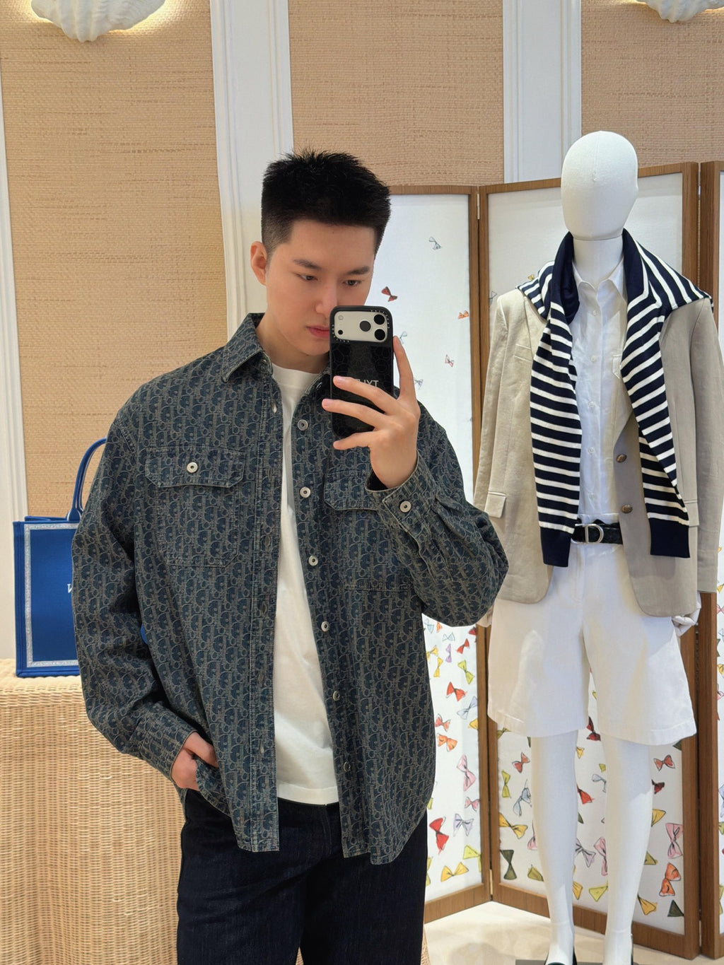 2026 New Style CD Printed Denim Jacket (BB4028-B70)