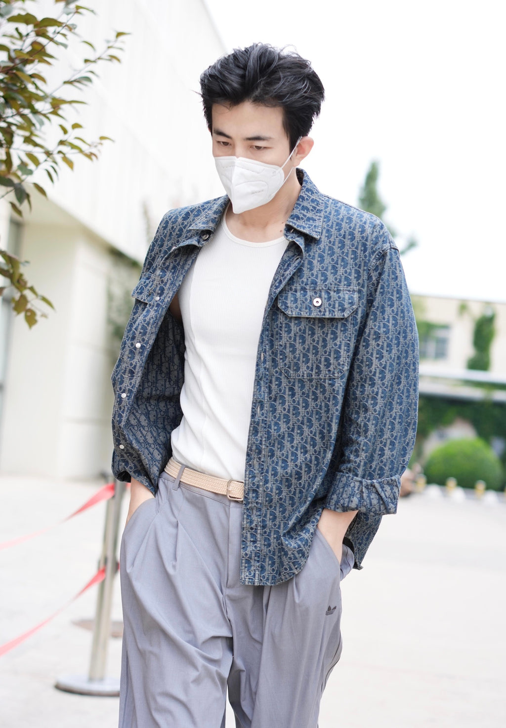 2026 New Style CD Printed Denim Jacket (BB4028-B70)