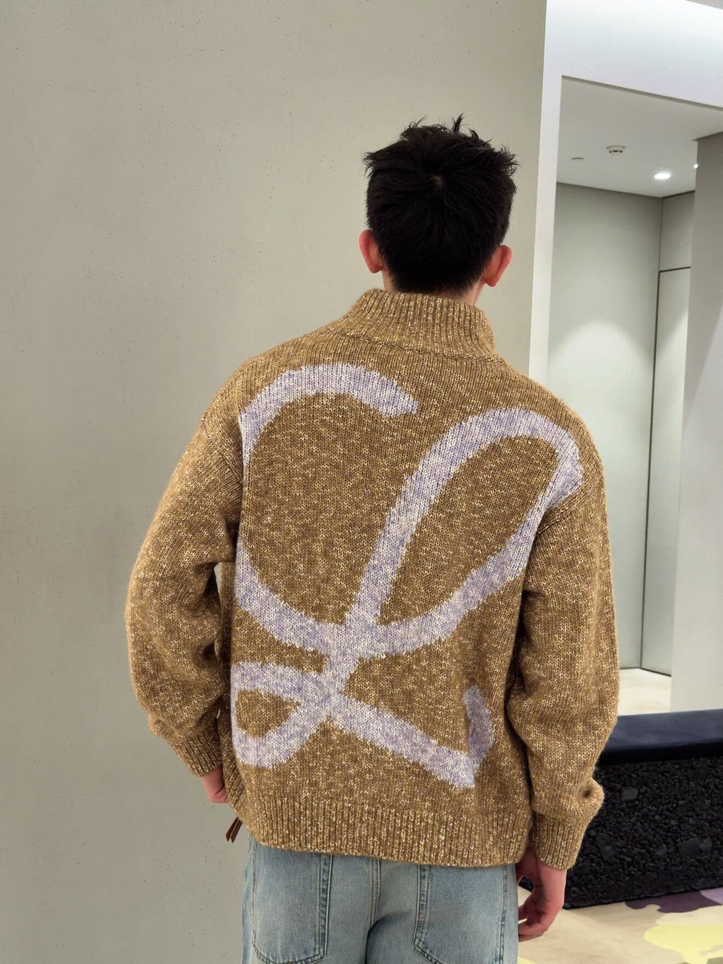 2026 New Style Way Plaid Sweater Coat (AA677-C05)