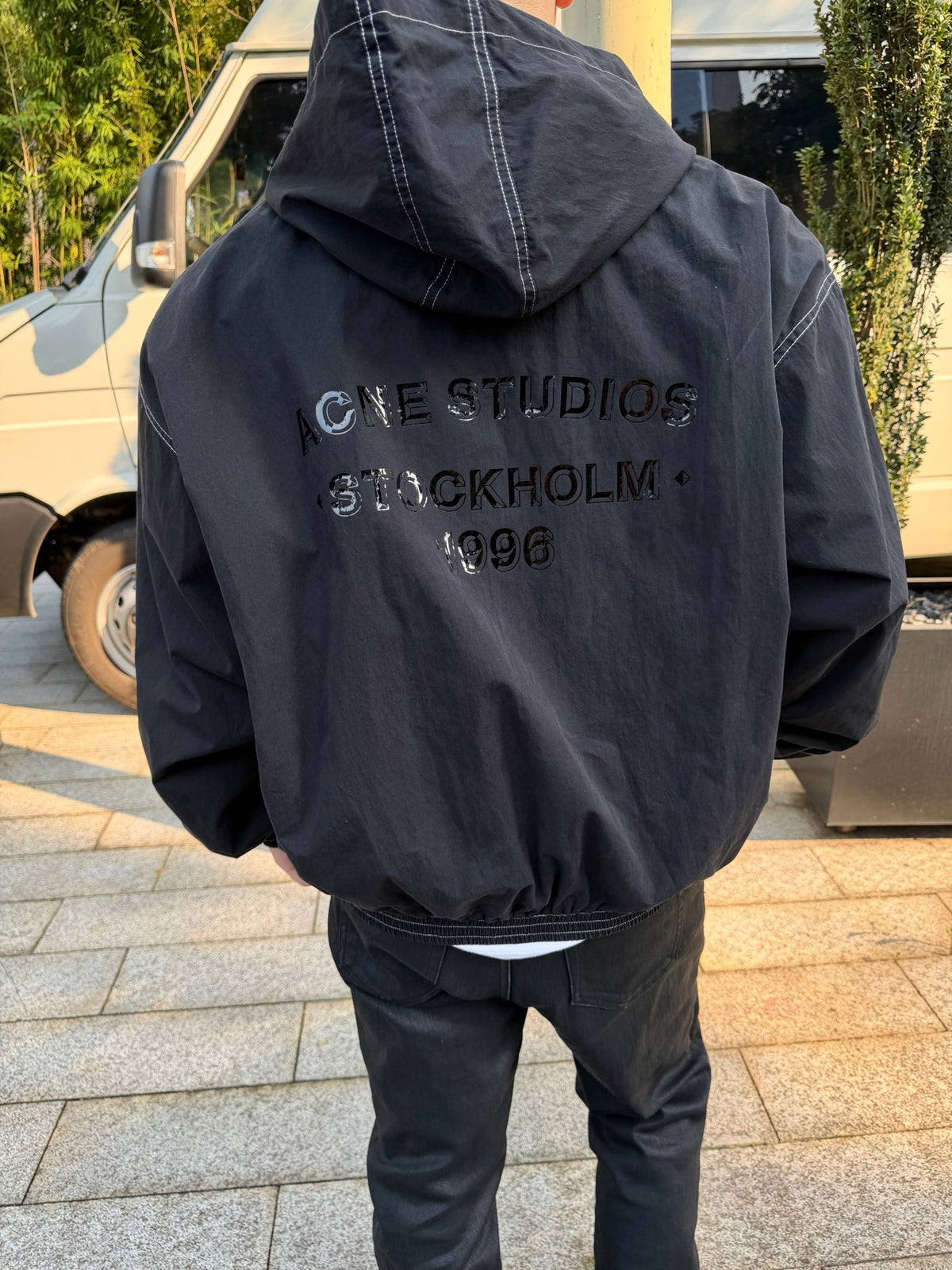 2026 new model Acn logo-printed hooded coat (BB4017-B90)
