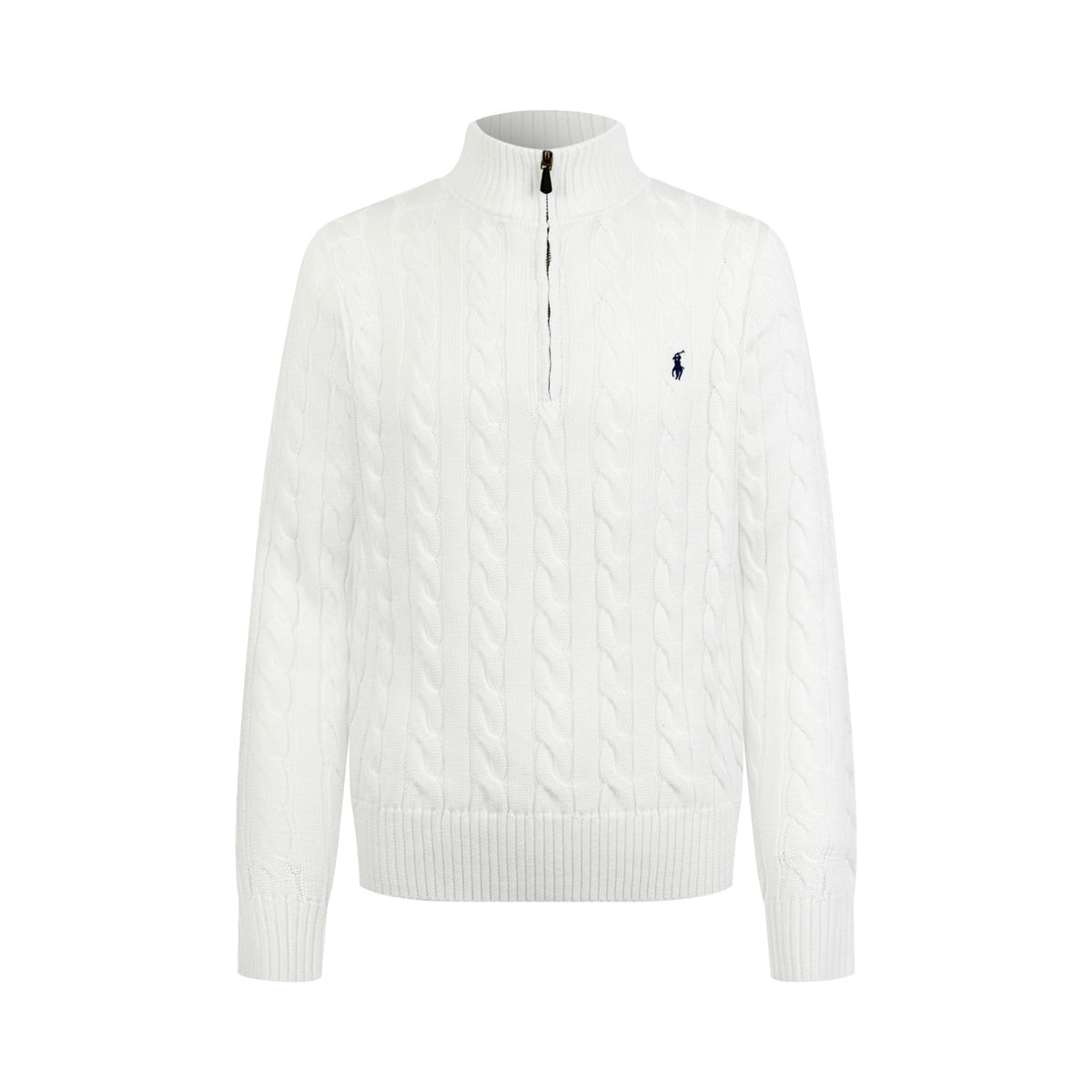 2026 New RL Decorative Knot Zip Knit Sweater (CC919-B30)