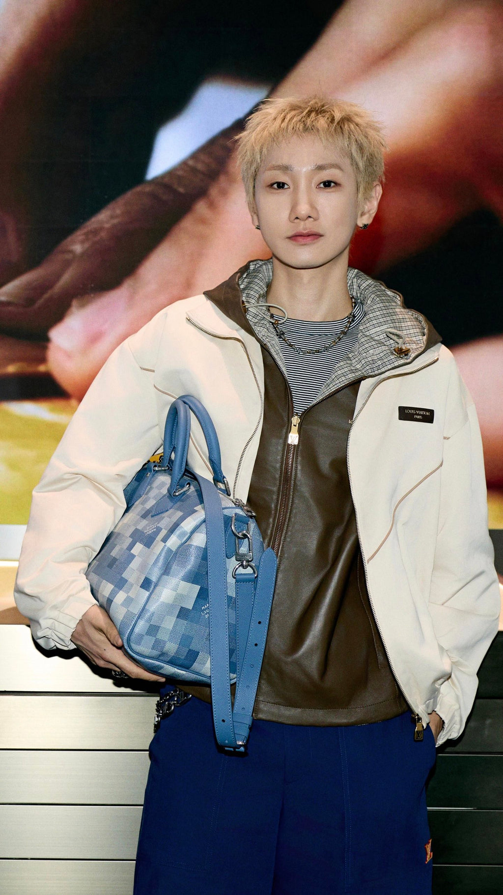 2026 New Model LY Check Double-sided Leather Jacket (AA630-C05)