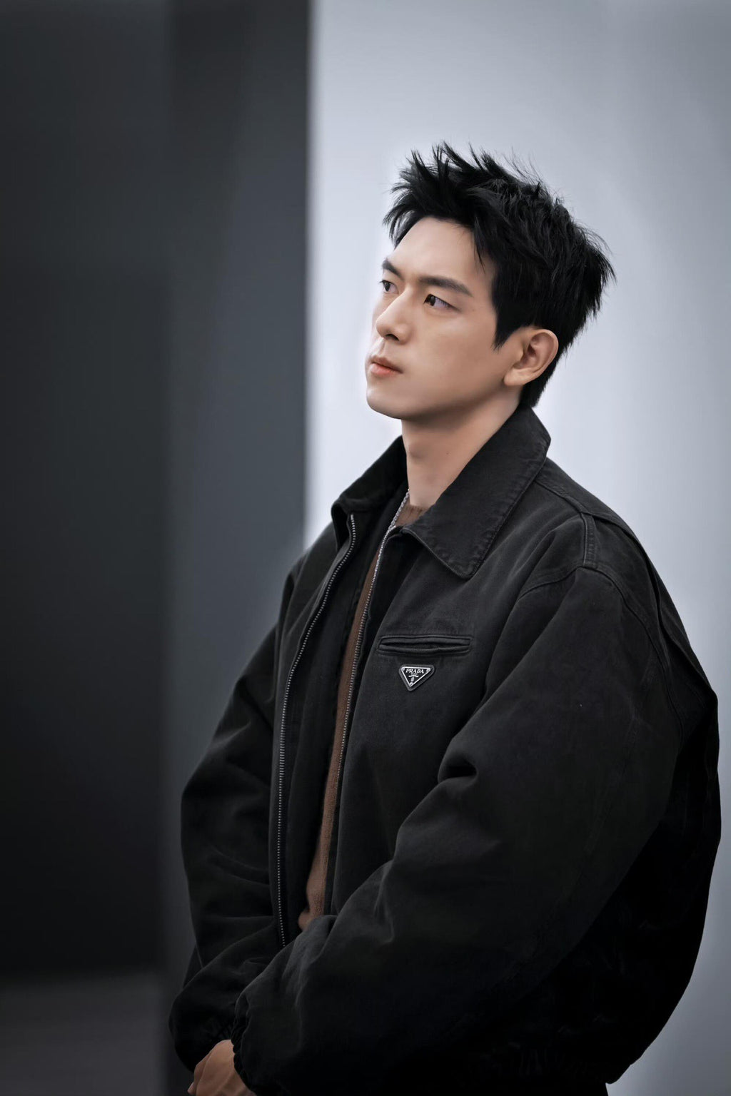 2026 New Model Triangle Brand Denim Cotton Jacket (55065-C90)