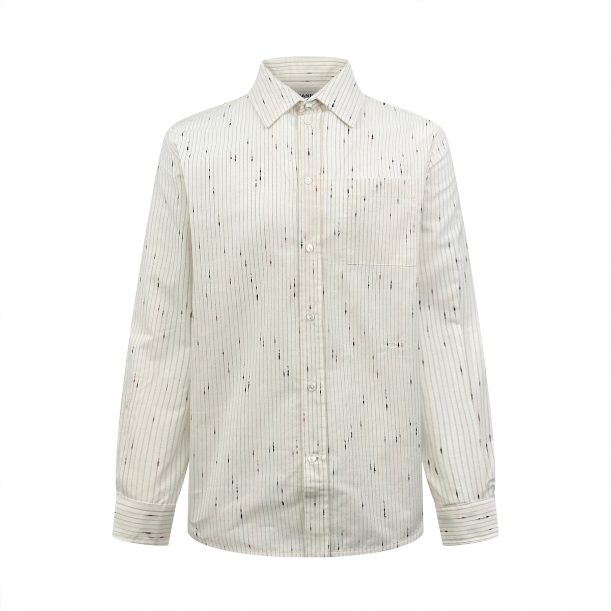 2026 New Model CC Double-C Embroidered Stripes Shirt (CC7008-B55)