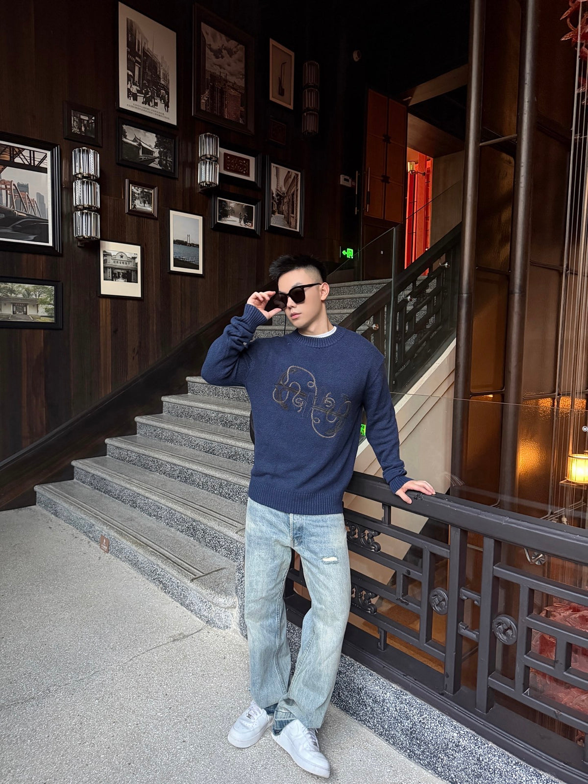 2026 New Model H-shaped Embroidered Sweater (AA691-B35)