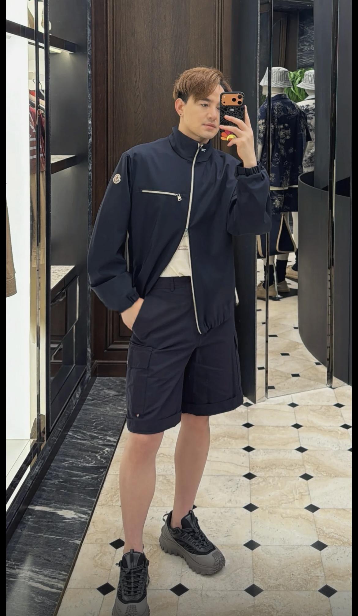 2026 New Model Mon Logo Pocket Zip-Up Jacket (AA1023-B70)
