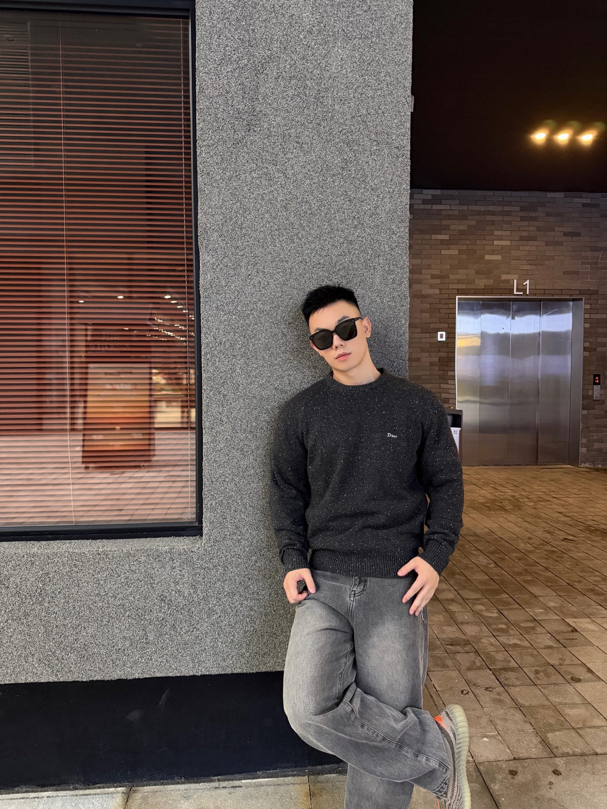 2026 New Style CD Embroidered Blending Sweater (AA1010-B25)