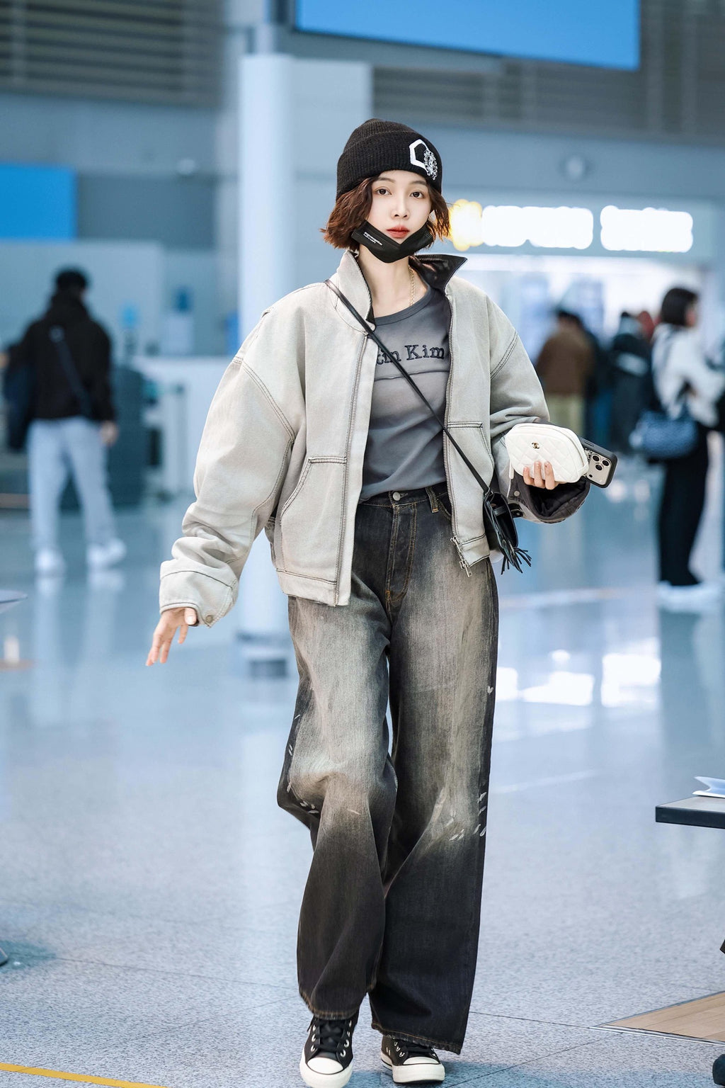 2026 new model Acn vintage leather cotton jacket and jeans (BB874-D50)