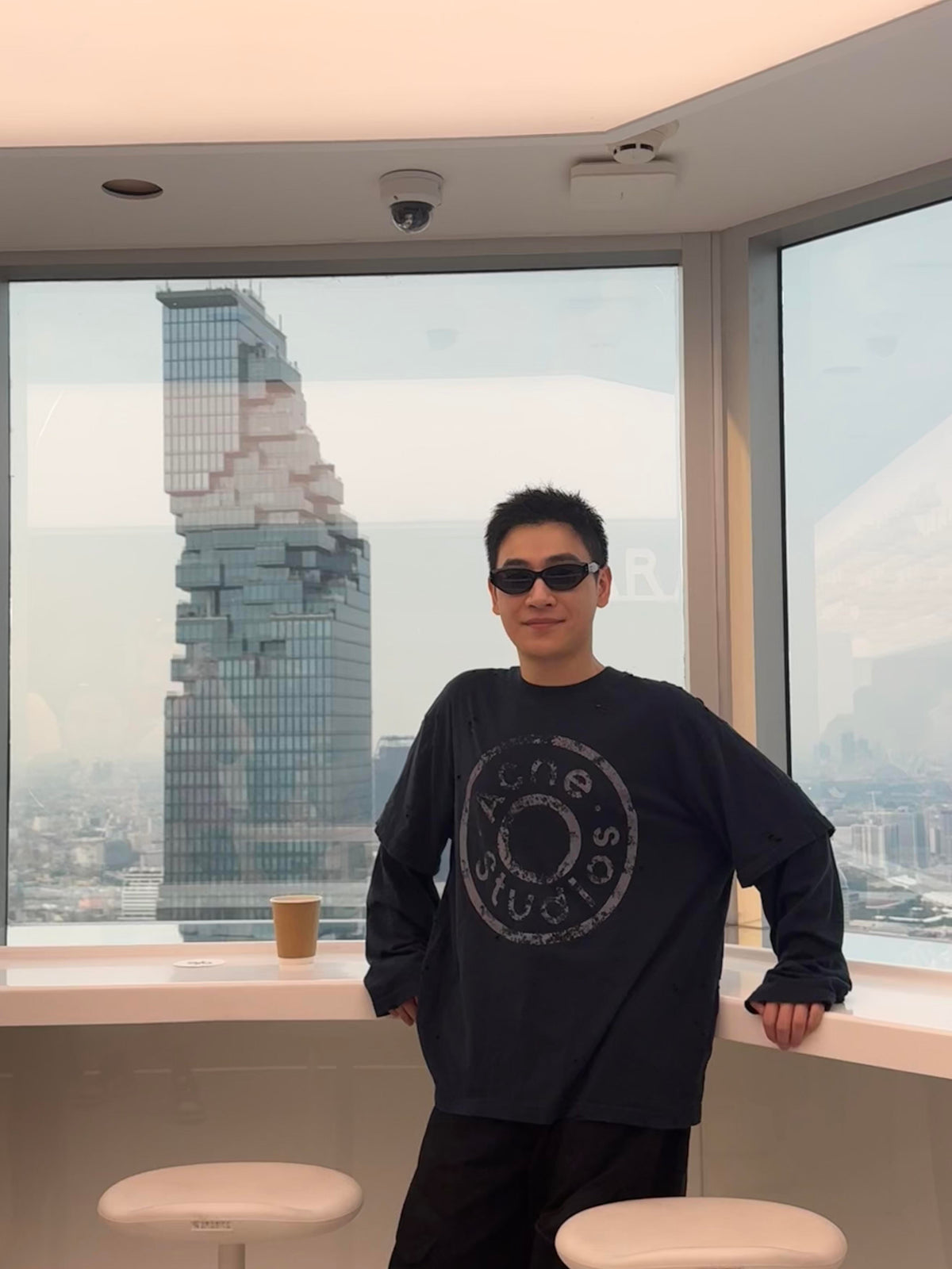 2026 new model Acn replica of the old logo, two-piece long-sleeved shirt (CC7031-A75)