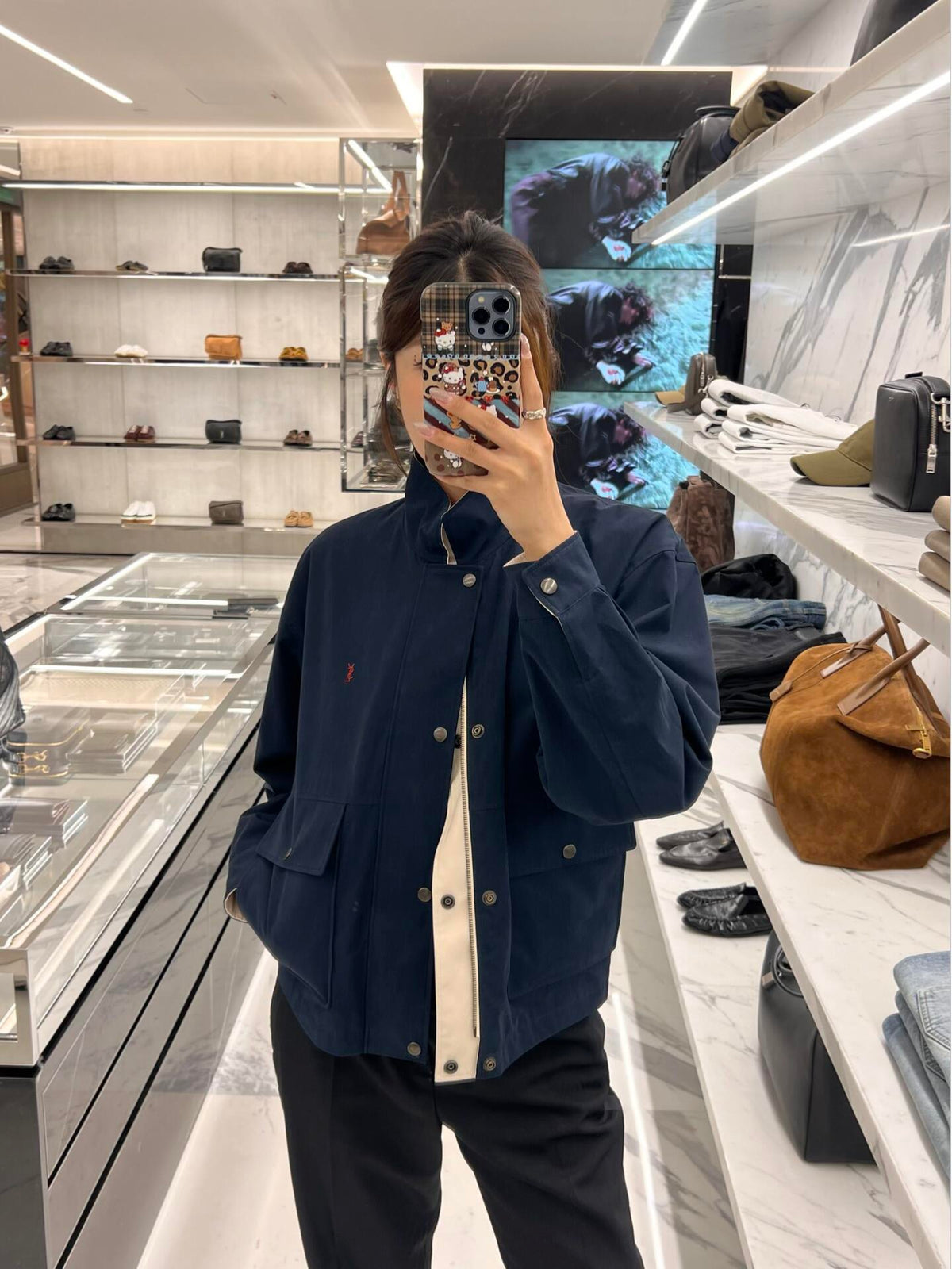 2026 Women's Saint L Embroidered Double-sided Jacket (FF813)