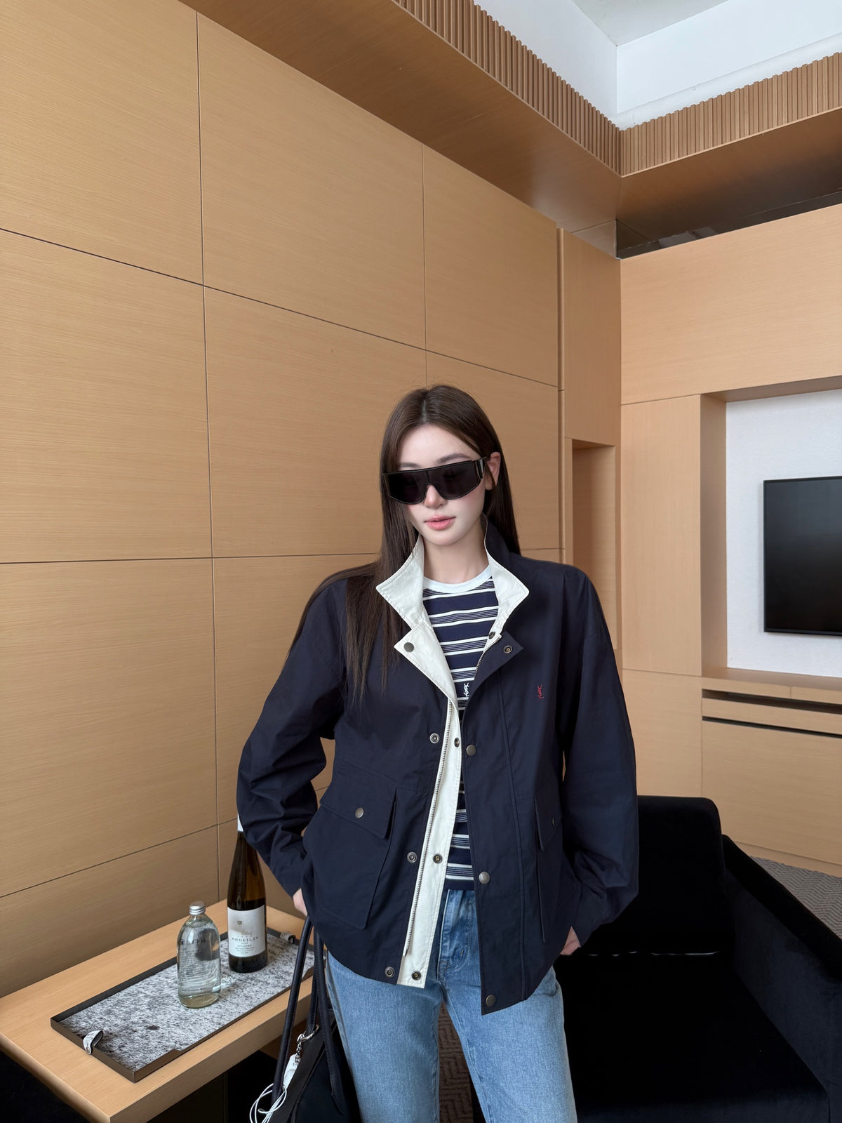 2026 Women's Saint L Embroidered Double-sided Jacket (FF813)