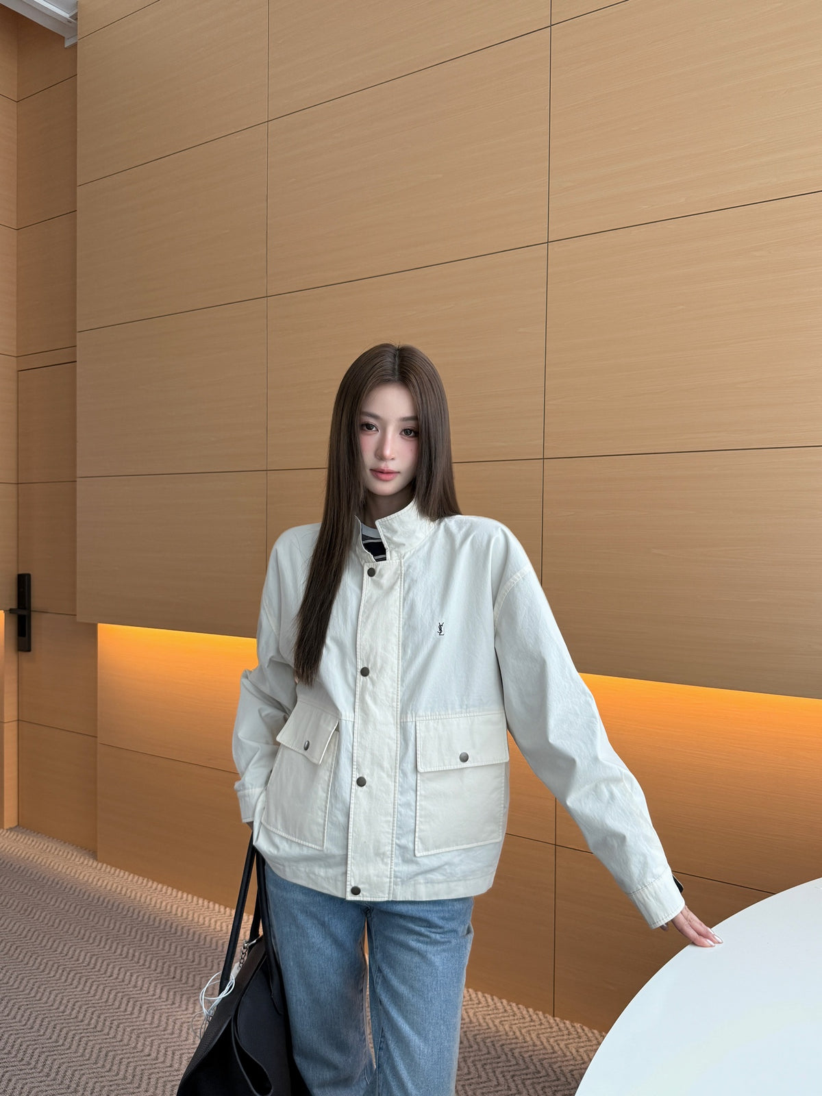 2026 Women's Saint L Embroidered Double-sided Jacket (FF813)