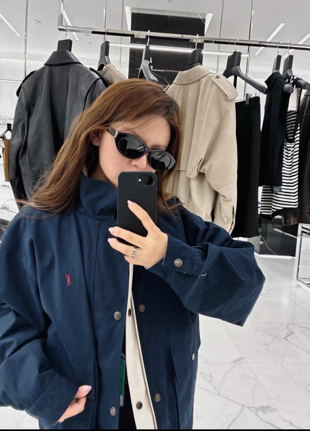 2026 Women's Saint L Embroidered Double-sided Jacket (FF813)