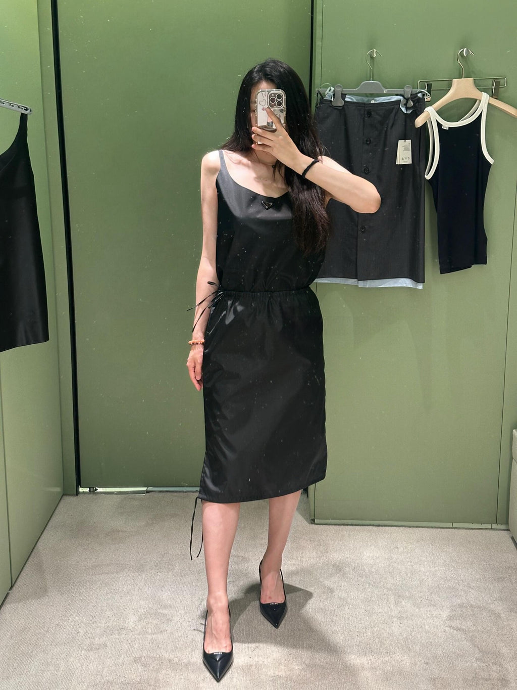 2026 Women's Triangle Brand Triangle Pattern Pencil Skirt (FF834)