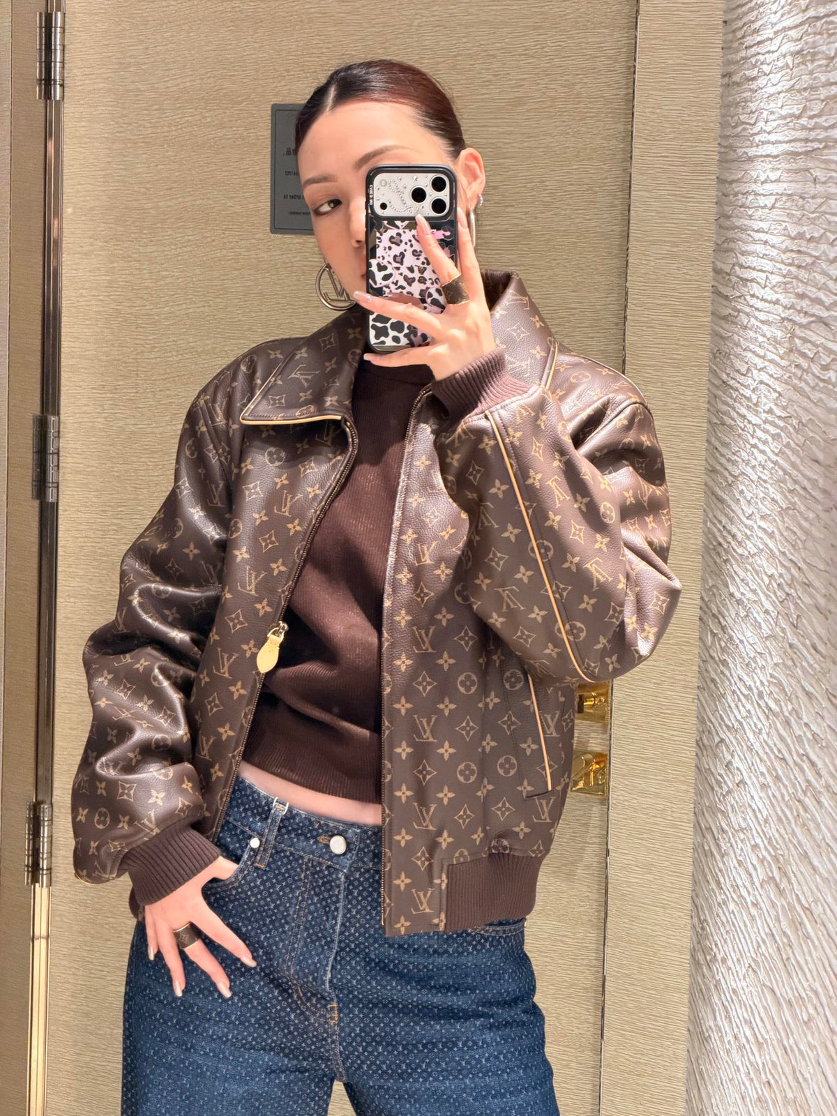2026 New Model LY Full-Print Leather Jacket (AA698-D20)