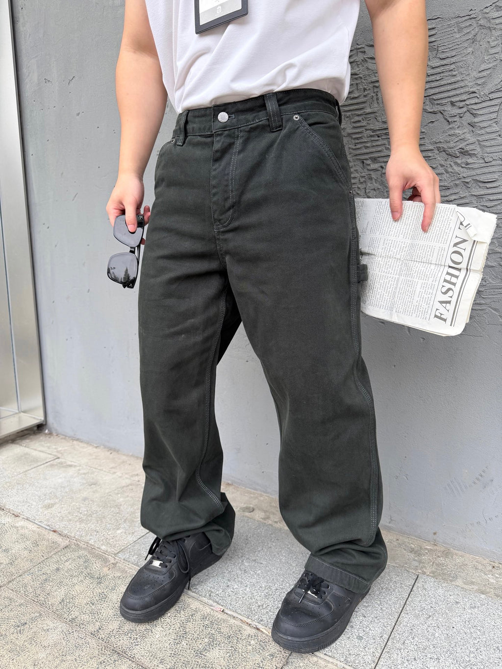 2026 New Model Triangle Brand Denim Jeans (CC7018-B75)