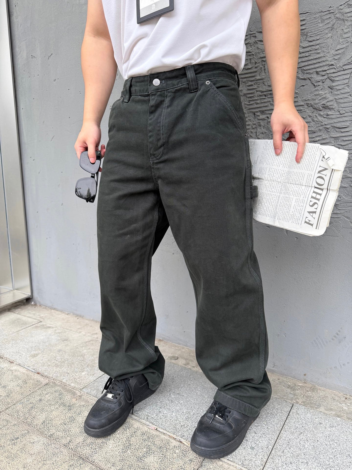 2026 New Model Triangle Brand Denim Jeans (CC7018-B75)