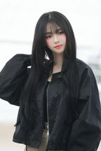 2026 Women's Triangle Brand Triangle Mark Drawstring Round Neck Jacket (FF838)