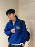 2026 New Model Heart A Embroidered Half-Zip Sweatshirt (AA1029-B15)