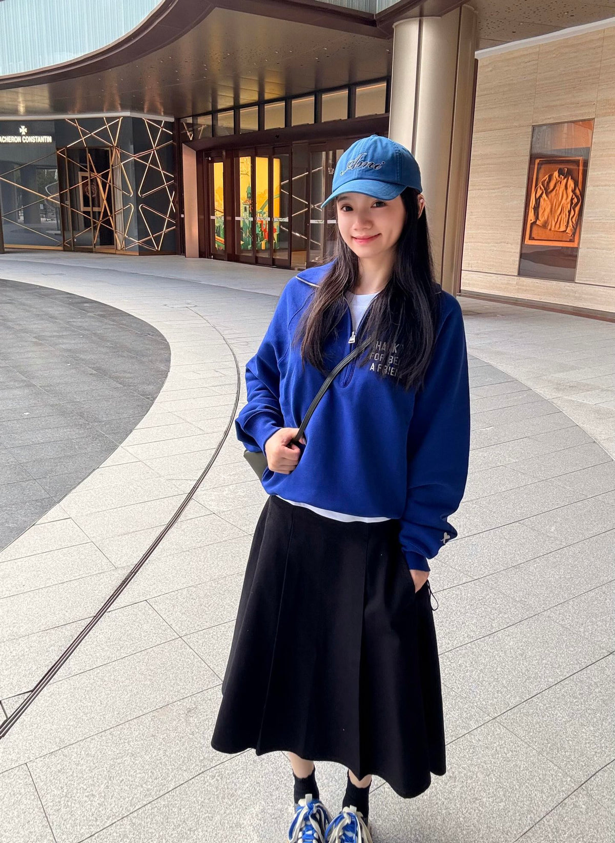 2026 New Model Heart A Embroidered Half-Zip Sweatshirt (AA1029-B15)