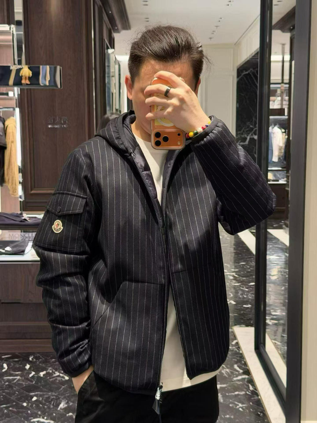 2026 New Model Mon Double-Sided Hooded Down Jacket (BB4036-D95)