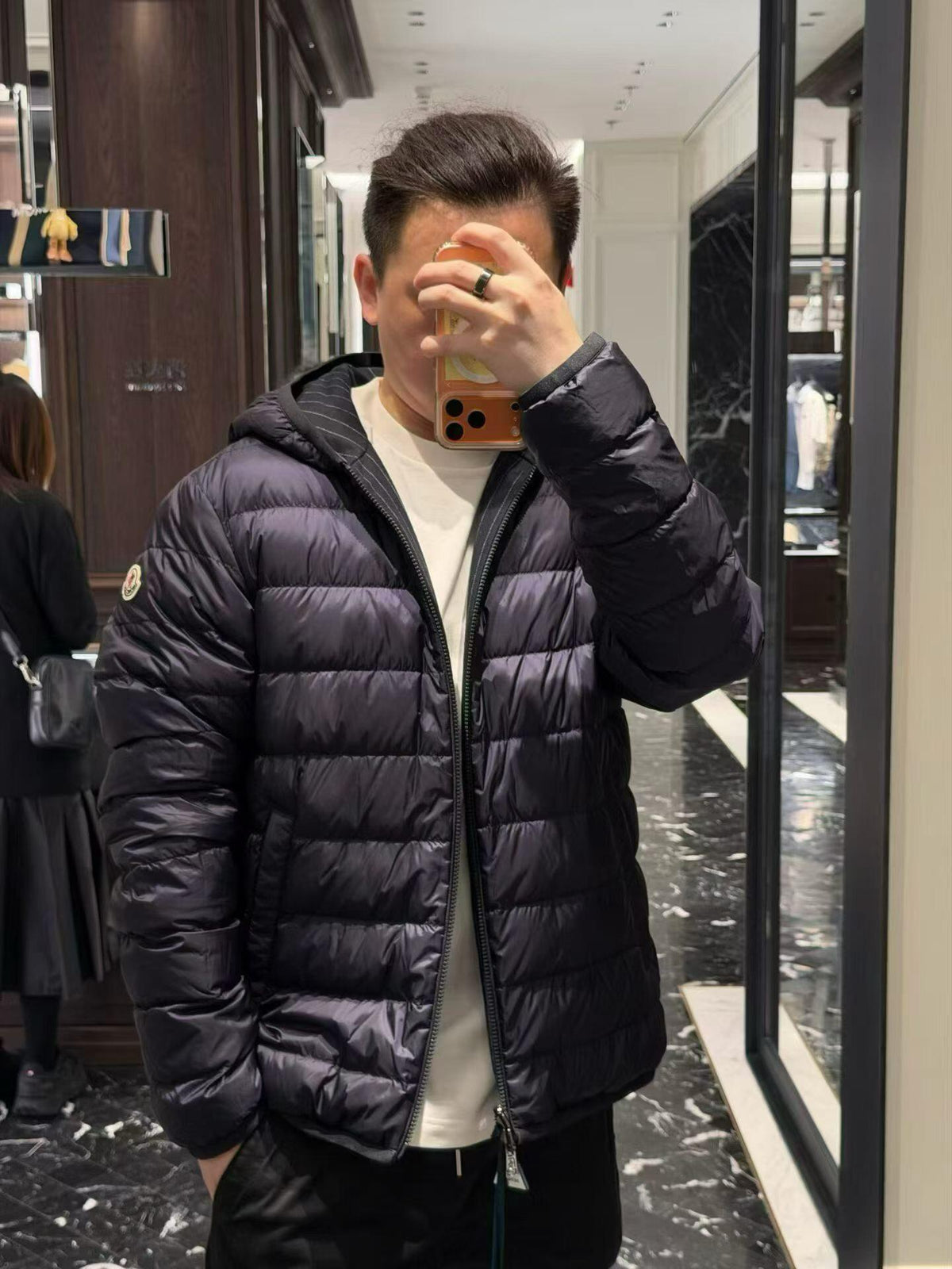 2026 New Model Mon Double-Sided Hooded Down Jacket (BB4036-D95)