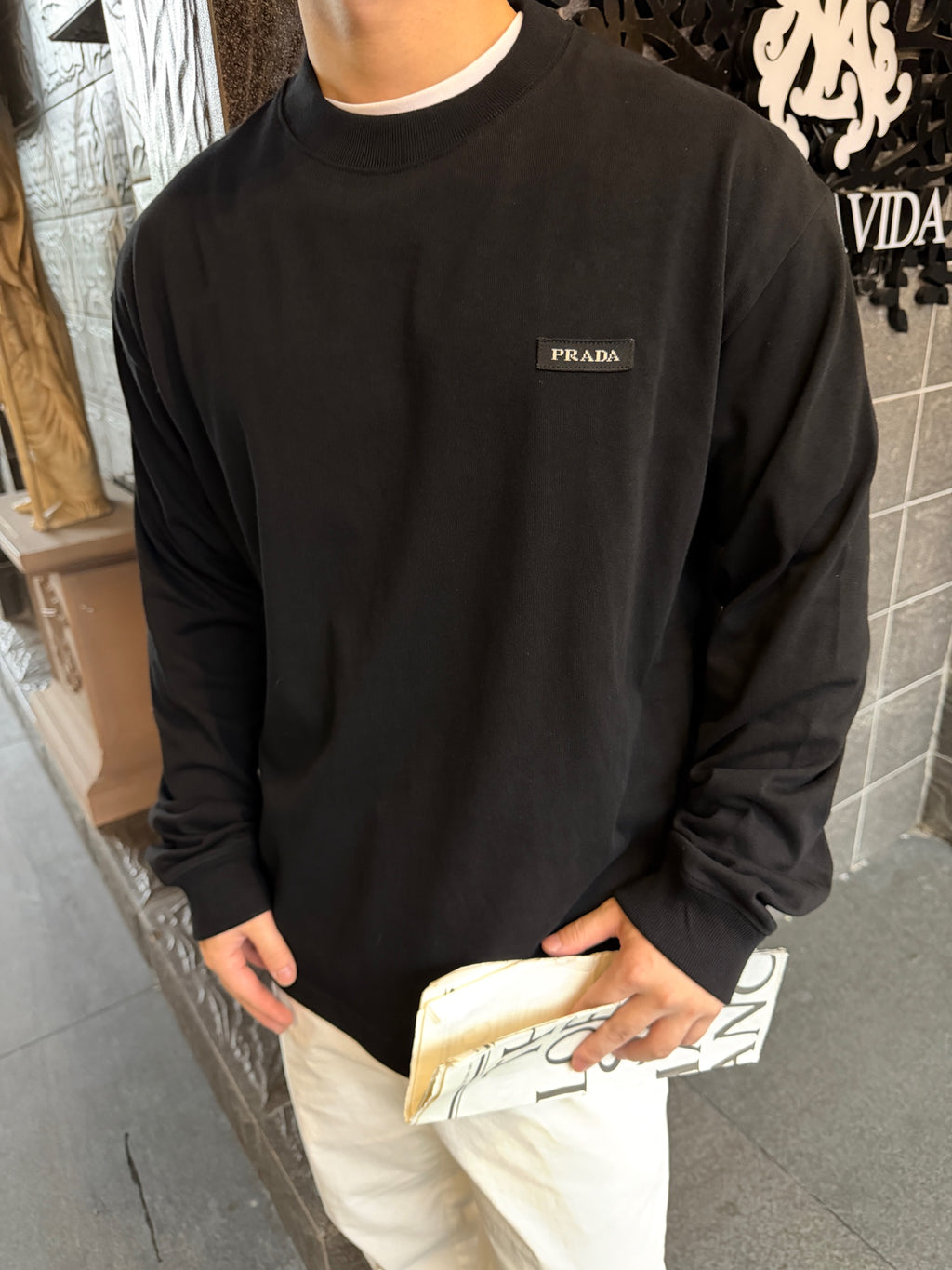 2026 New Model Triangle Brand Logo Label Long Sleeve (CC7038-A60)