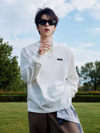 2026 New Model Triangle Brand Logo Label Long Sleeve (CC7038-A60)