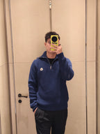 2026 New Model Mon Logo Half-Zip Sweater (AA1015-B40)