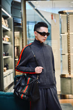 2026 new model GU color-matched woven wool coat (AA1048-B60)