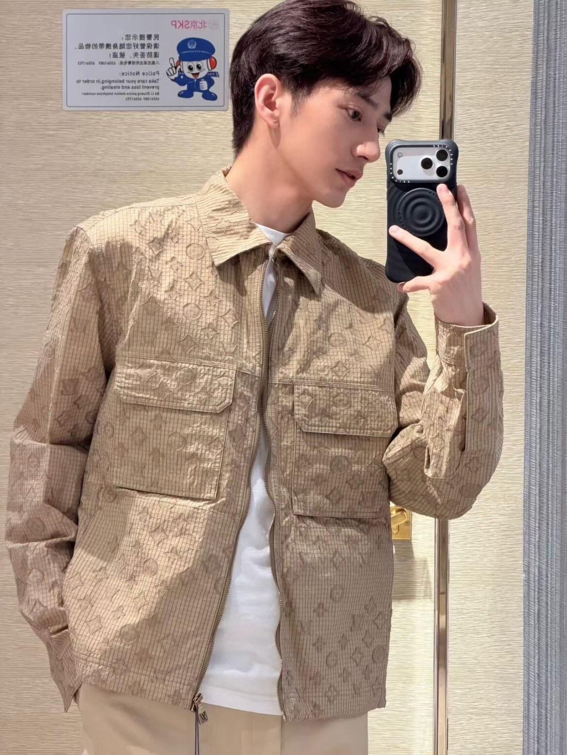 2026 New LY Jacquard Embroidered Zipper Jacket (BB4026-C25)