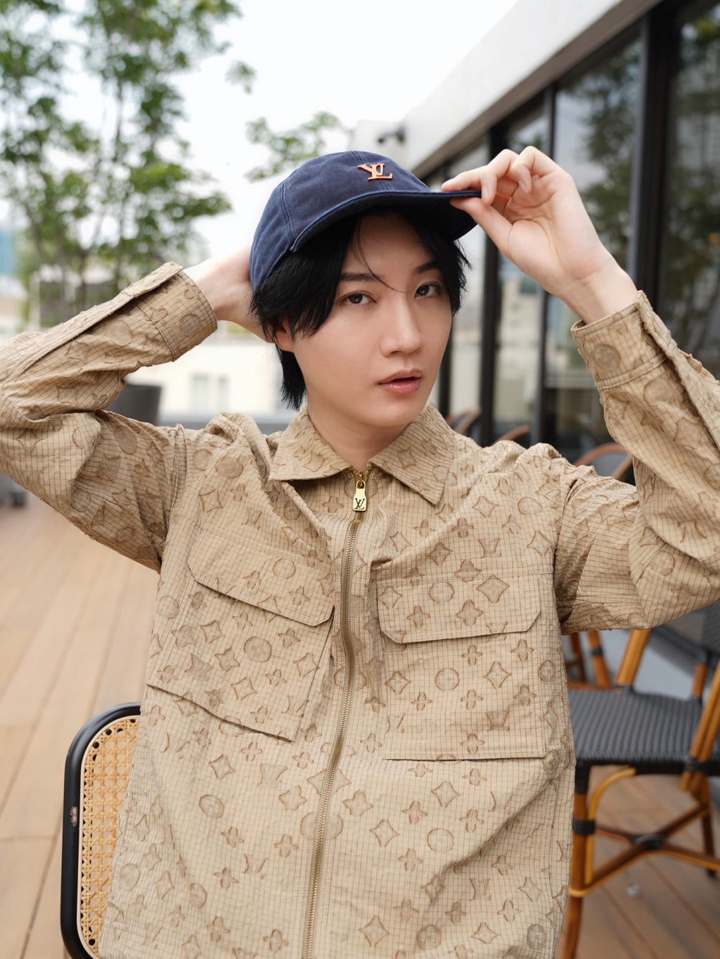 2026 New LY Jacquard Embroidered Zipper Jacket (BB4026-C25)