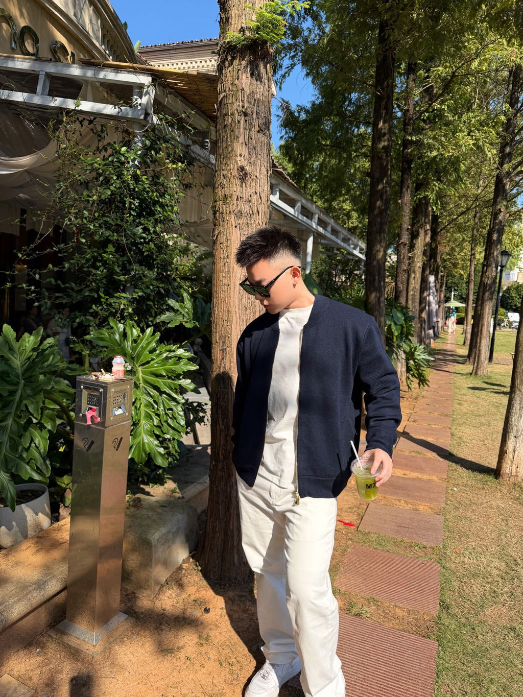 2026 New TB Striped Zip-Up Sweater Coat (AA1021-B90)