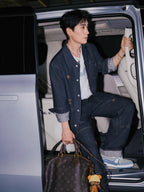 2026 new model LY embroidered logo jeans (BB4058-B70)