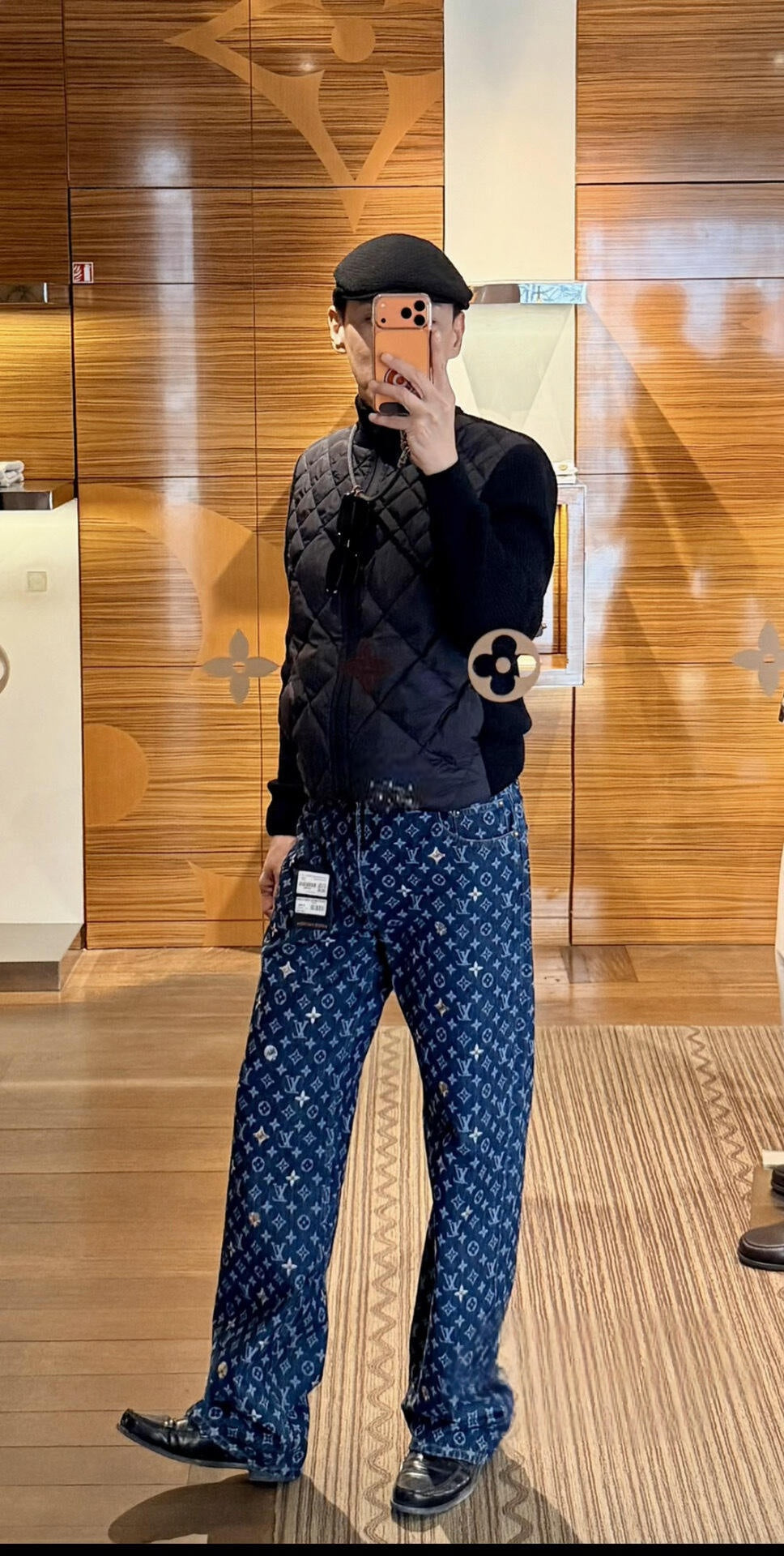 2026 New Model LY Full Embroidery Printed Denim Pants (BB909-C80)