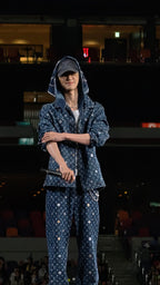 2026 New Model LY Full Embroidery Printed Denim Pants (BB909-C80)