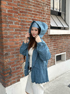 2026 Women's LY Labeled Full-Print Denim Jacket (EE450)