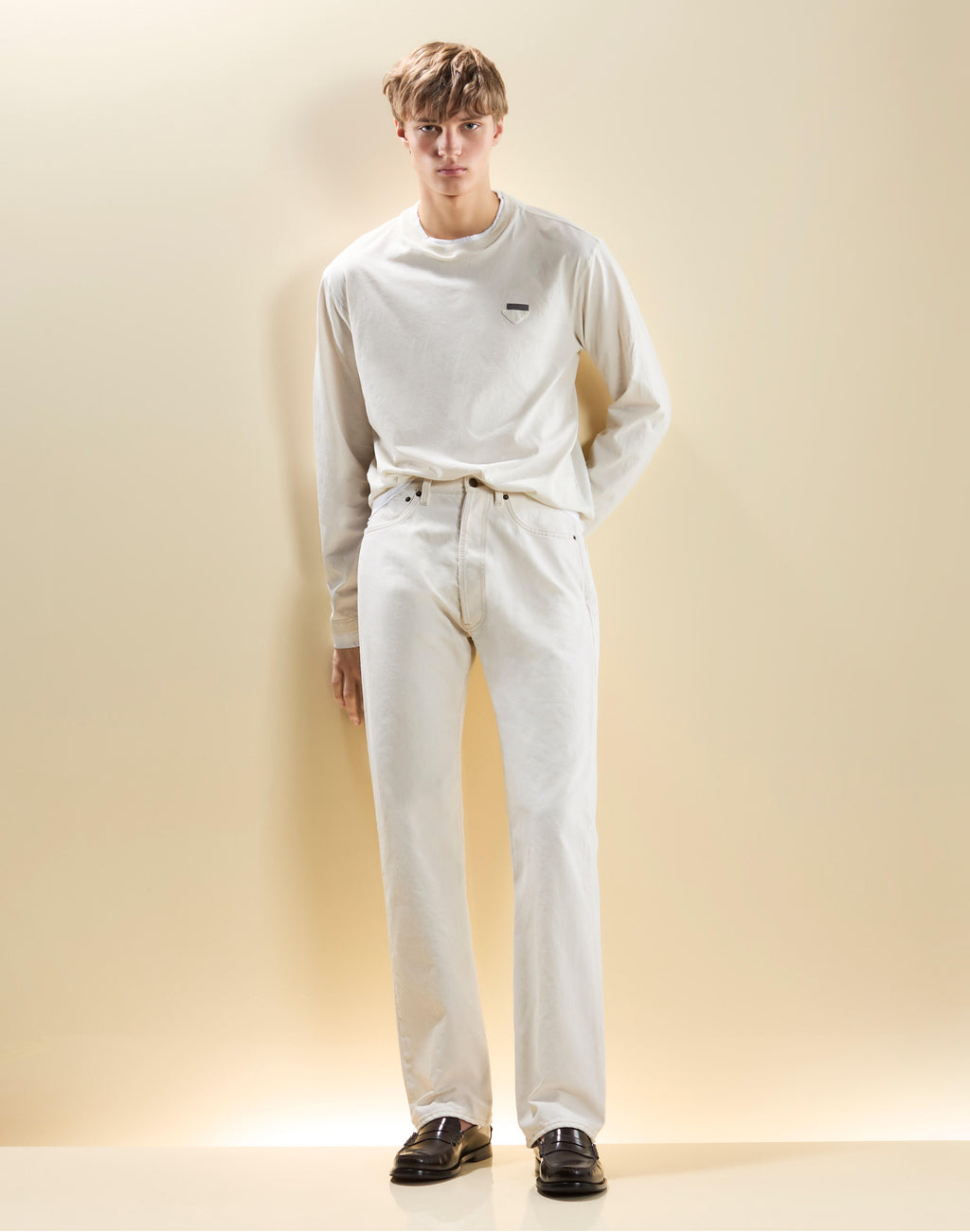2026 New Model Triangle Brand Long-Sleeved Shirt (CC7039-A65)