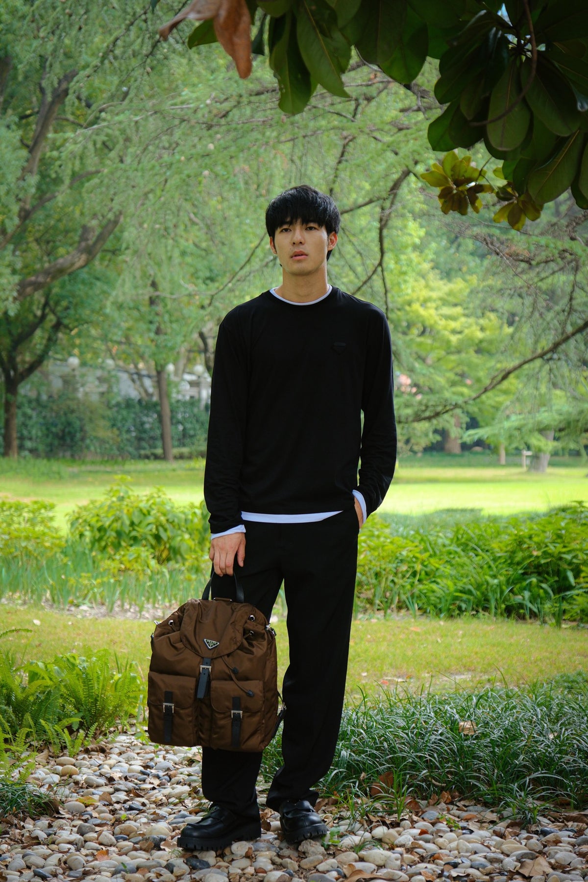 2026 New Model Triangle Brand Long-Sleeved Shirt (CC7039-A65)