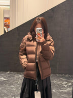2026 New Model Mon Logo Pocket Zip Down Jacket (AA1028-E90)