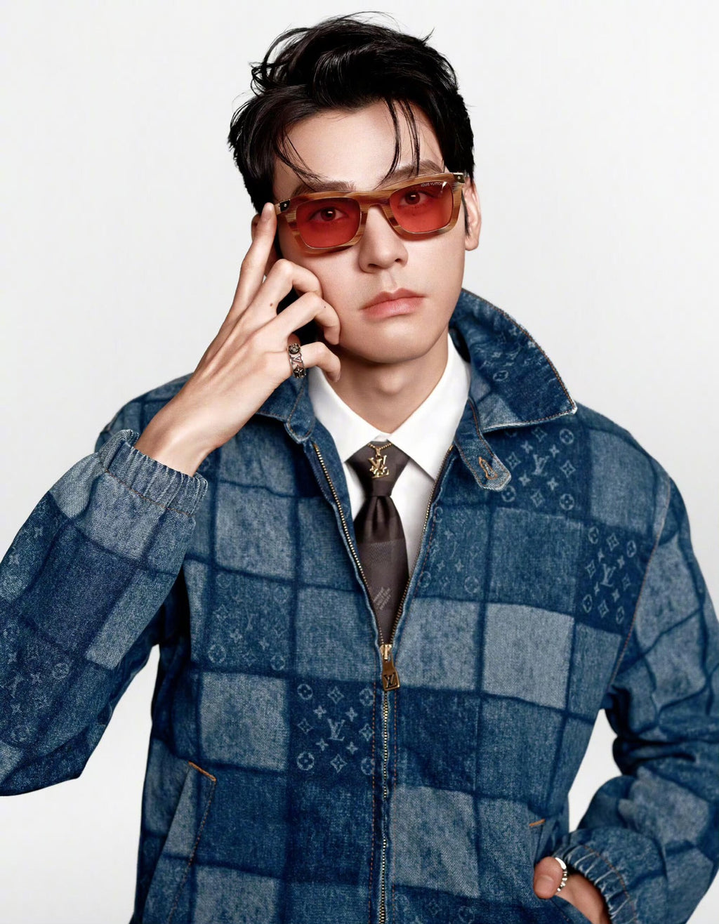 2026 New Model LY Laser-Printed Design Denim Jacket (BB901-C60)