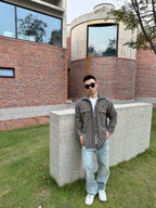 2026 New Model MM Logo Check Pencil Shirt (CC7035-B75)