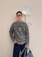 2026 New Style CD Emblem Embroidered Vine Pattern Sweater (AA1037-B60)