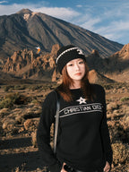 2026 Women's CD Embroidered Buttoned Sweater (DD212)