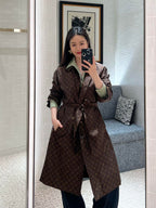2026 Women's LY Fully Printed Logo Coat (DD189)