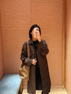 2026 Women's LY Fully Printed Logo Coat (DD189)