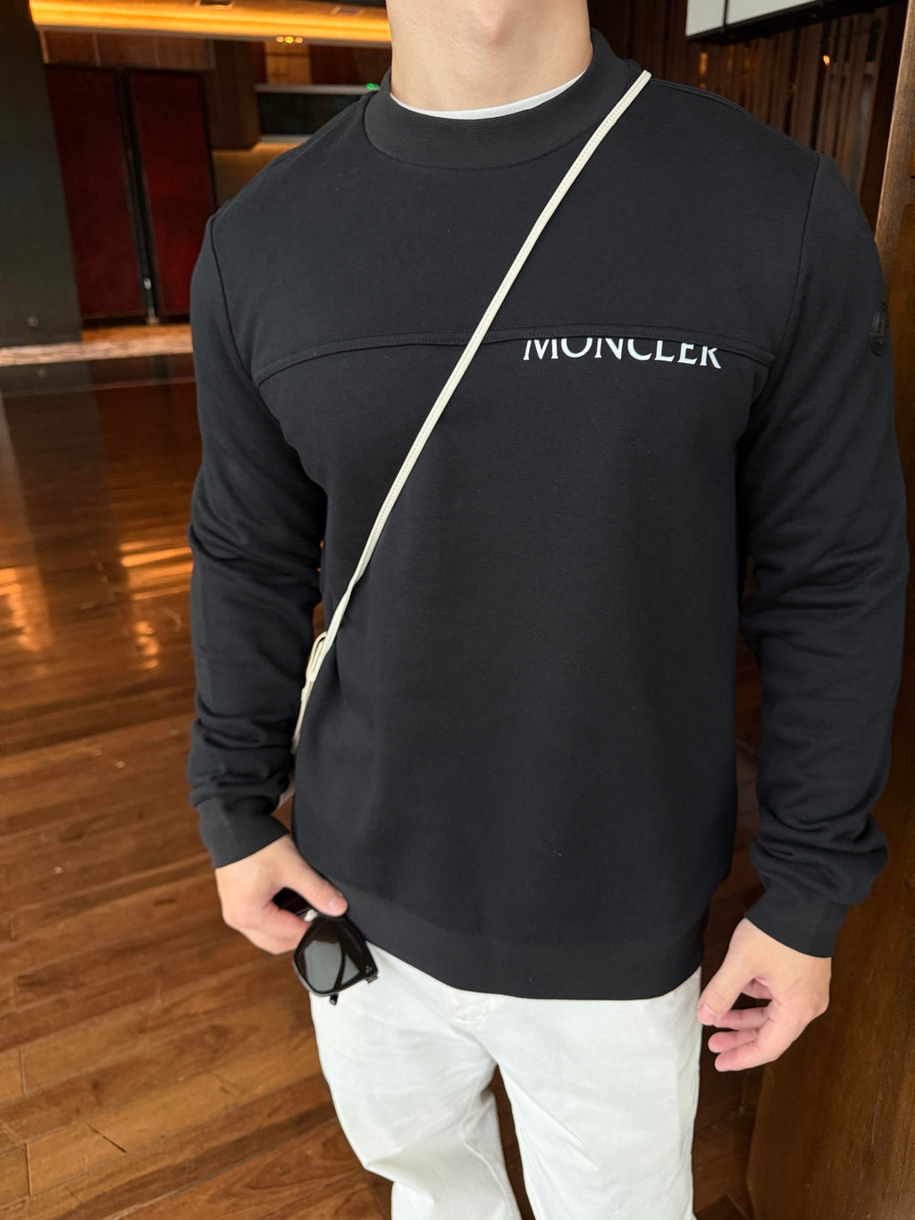 2026 New Model Mon Logo Embroidered Sweatshirt (AA1054-A65)