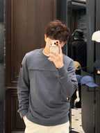 2026 New Model Mon Logo Embroidered Sweatshirt (AA1054-A65)